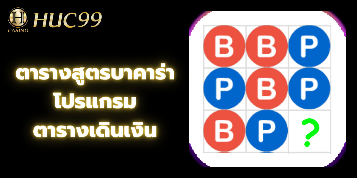 ตารางสูตรบาคาร่า 1